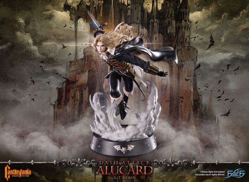 【預定】First 4 Figures 惡魔城 月下夜想曲 ALUCARD 阿魯卡多 