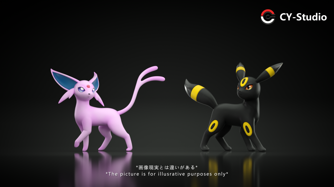 【預定】城憶 CY 太陽伊布&月亮伊布 