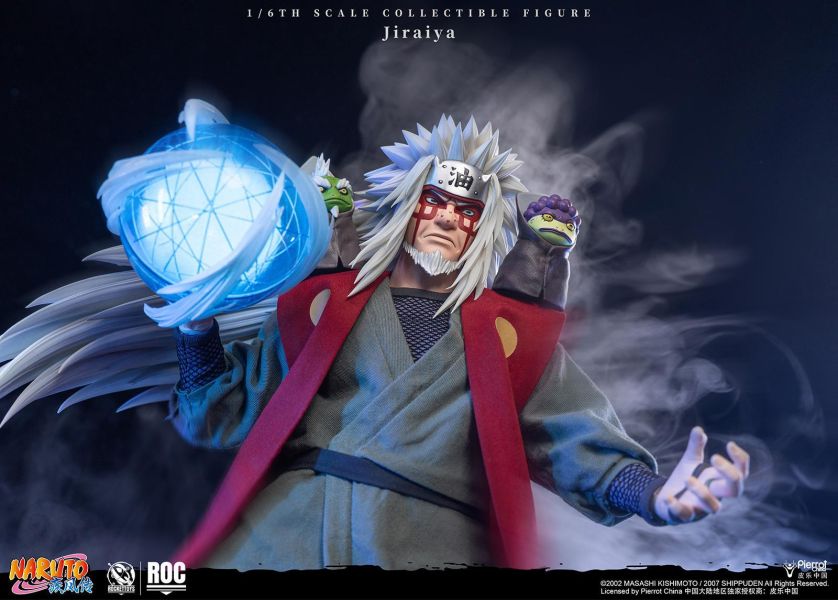 【預定】Rocket Toys 《火影忍者 疾風傳》 自來也 可動人偶 