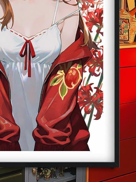 【海外代購】巴洛克 《花明日香》Asuka天鷹戰士綾波麗初號機eva動漫裝飾畫冰箱貼 