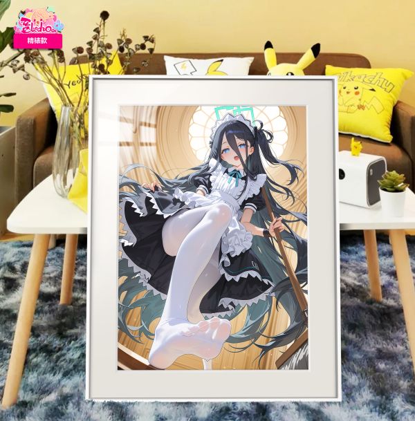 【海外代購】阿喵畫社 女僕 天童 展館級8k超清精裱畫 