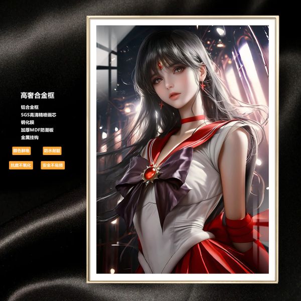 【海外代購】阿喵畫社 火野麗 8k超大高清裝飾畫 