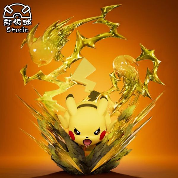 【預定】超級球 比卡丘 （1/20王牌系列）電光一閃 