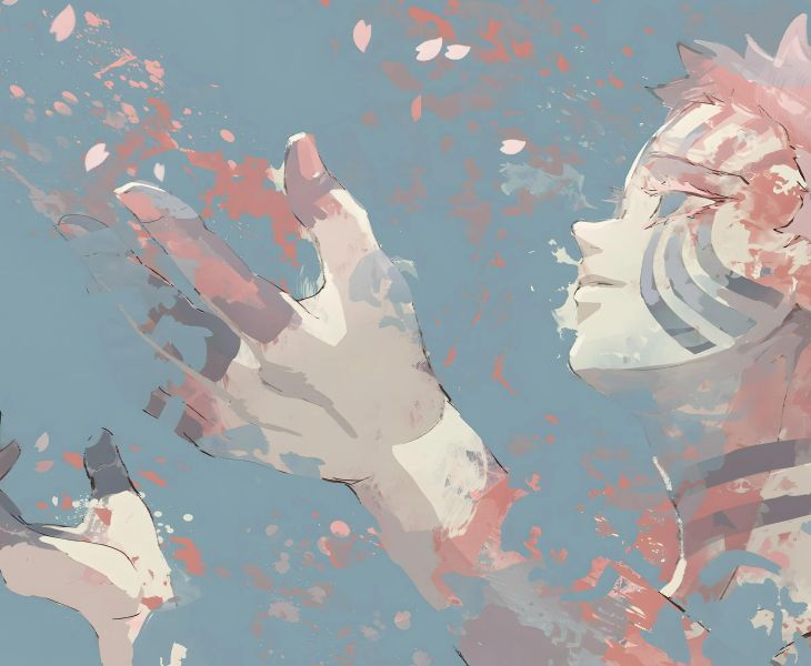 【海外代購】H2工作室《再見猗窩座》鬼滅之刃無限城裝飾畫 