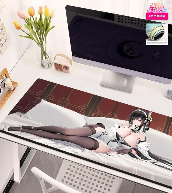 【海外代購】阿喵畫社 國色天香 鎮海 8k主題高清裝飾畫 滑鼠墊 冰箱貼 