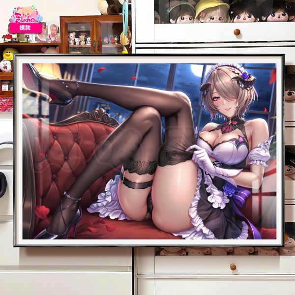 【海外代購】阿喵畫社 酒紅綺夢 麗塔 8k主題高清裝飾畫 地墊 冰箱貼 