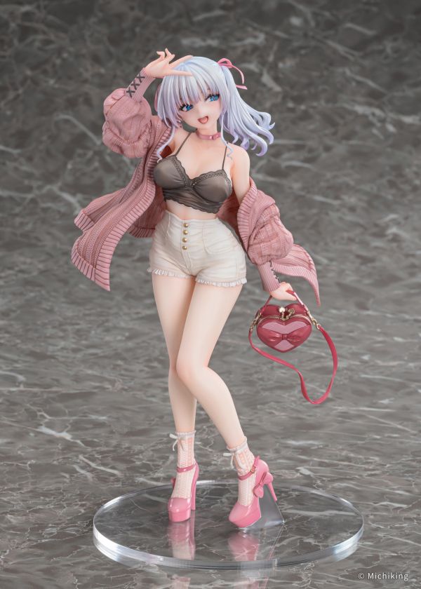 【R18PVC-預定】Vibrastar みちきんぐ 原畫 紫音 Passion Pink 
