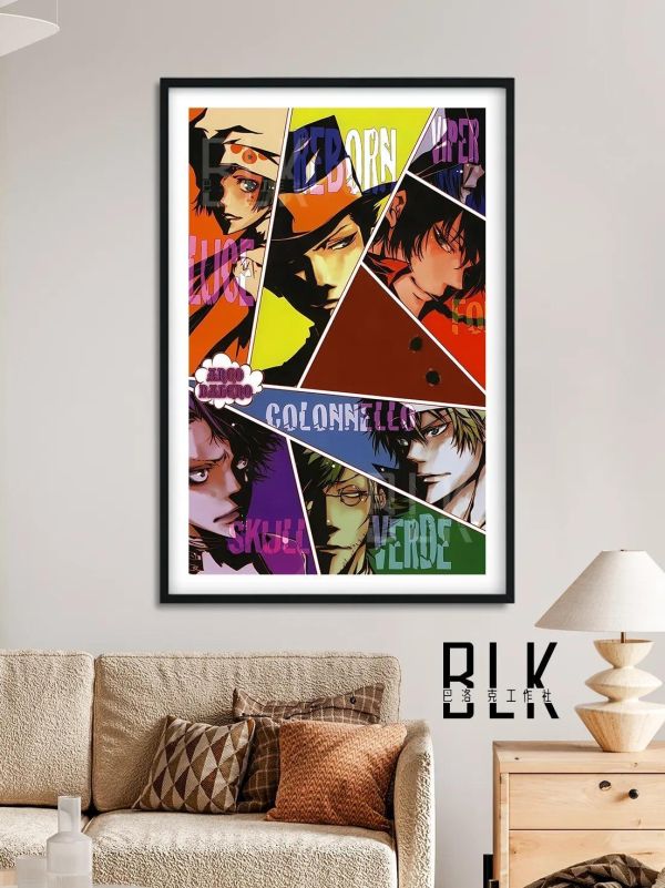 【海外代購】巴洛克 《彩虹七子》家庭教師裝飾畫冰箱貼 