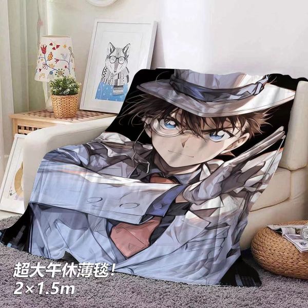 【海外代購】千鳥社《怪盜基德》 名偵探柯南怪盜 基德黑羽快斗午睡毯地毯裝飾畫 