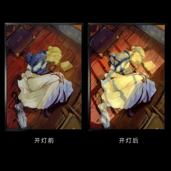 【海外代購】萌萌匠 紫羅蘭永恆花園 薇爾莉特 伊芙加登 導光畫 第五彈 
