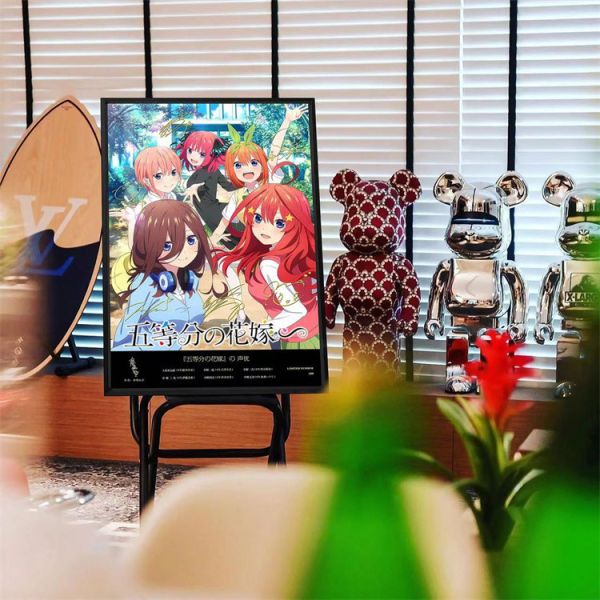 【海外代購】千鳥社 五等分的花嫁 新娘 中野三玖 四葉 裝飾畫 