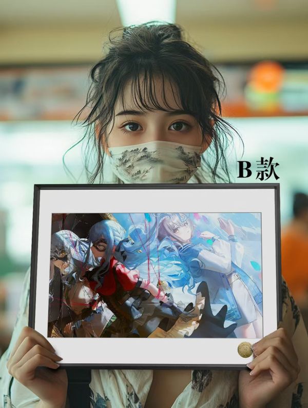 【海外代購】皇呱 《豐川祥子》BanG Dream!AveMujica豐川祥子裝飾畫 