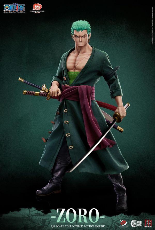 【預定】朗宙 集美殿堂 《航海王》 羅羅諾亞·佐羅 1/6 鉑金矽膠可動人偶 