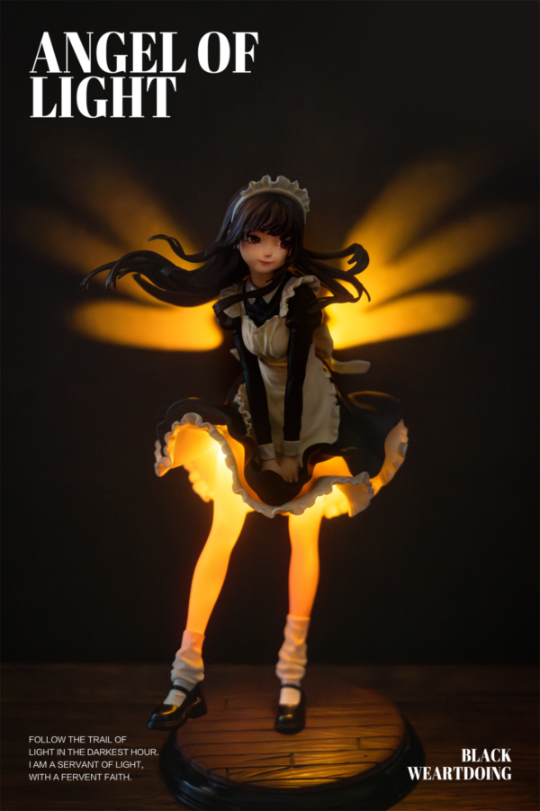 【預定】WeArtDoing WAD Angel of Light-Black  光之少女 靈光 