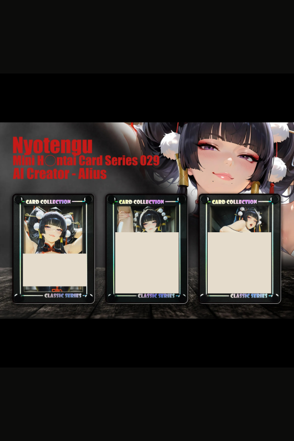 【R18-海外代購】黑白畫映 B&W Mini AI Creator系列桌面裝飾卡磚第二十九彈 女天狗 MNHCC-029A/MNHCC-029B/MNHCC-029C 