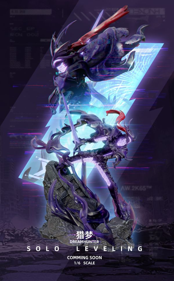 【預定】獵夢 《我獨自升級》雕像系列 001程肖宇 002總軍長.伯利昂 003騎士長.耶格利特 004螞蟻王.貝爾 005王者.艾恩 