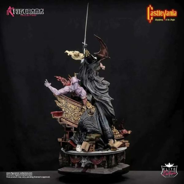 【海外全新現貨-清倉價】石油廠 Figurama Collectors 《惡魔城X: 月下夜想曲》 阿魯卡多和里希特·貝爾蒙特 雕像 