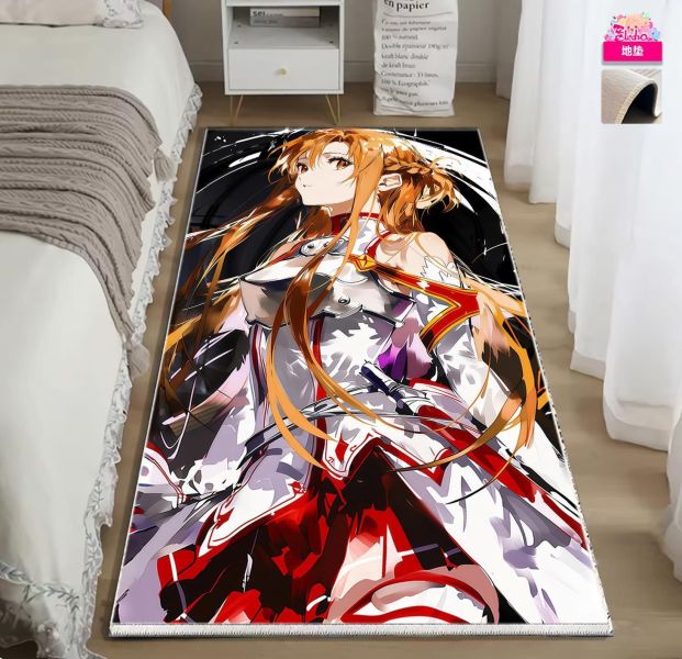 【海外代購】阿喵畫社 桐人亞絲娜雙聯大筆款 新品8k主題高清裝飾畫 地墊 