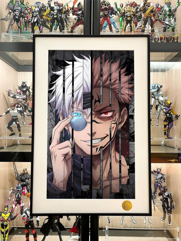 【海外代購】星空《五條宿儺》五條悟虎杖悠仁咒術回戰裝飾畫 