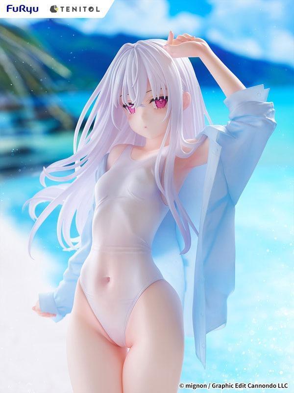 【PVC預定】FuRyu TENITOL TALL MIGNON WORKS shiro 泳裝Ver 