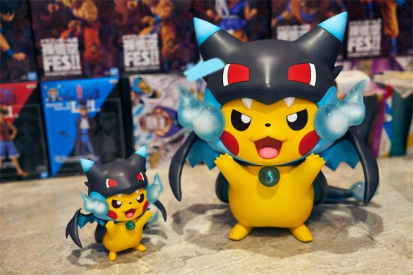 【預定】無限 寶可夢變裝皮卡丘 噴火龍X 