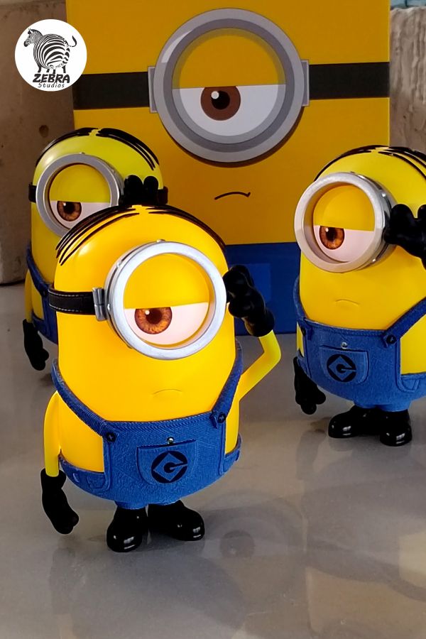 【海外代購】斑馬 小小兵夜燈 