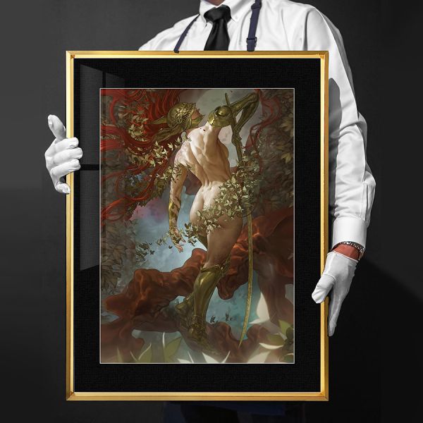 【海外代購】千鳥社 《瑪蓮妮亞》艾爾登法環瑪蓮妮亞Malenia女武神二次元午睡毯地毯裝飾畫