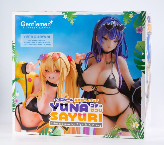 【台灣現貨-R18可脫PVC】Gentlemen 尤娜 小百合 Biya ＆ K Pring 1/6 小百合 雙入 