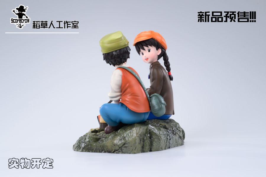 【預定】稻草人 天空之城 油燈旁的希達與巴魯 