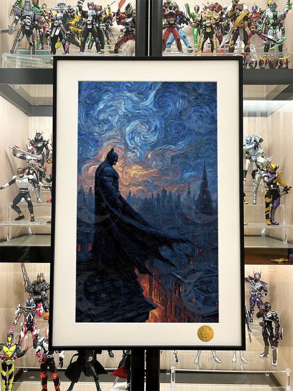 【海外代購】星空 《星空蝙蝠俠》DC黑闇騎士Batman布魯斯·韋恩Bruce Wayne裝飾畫 