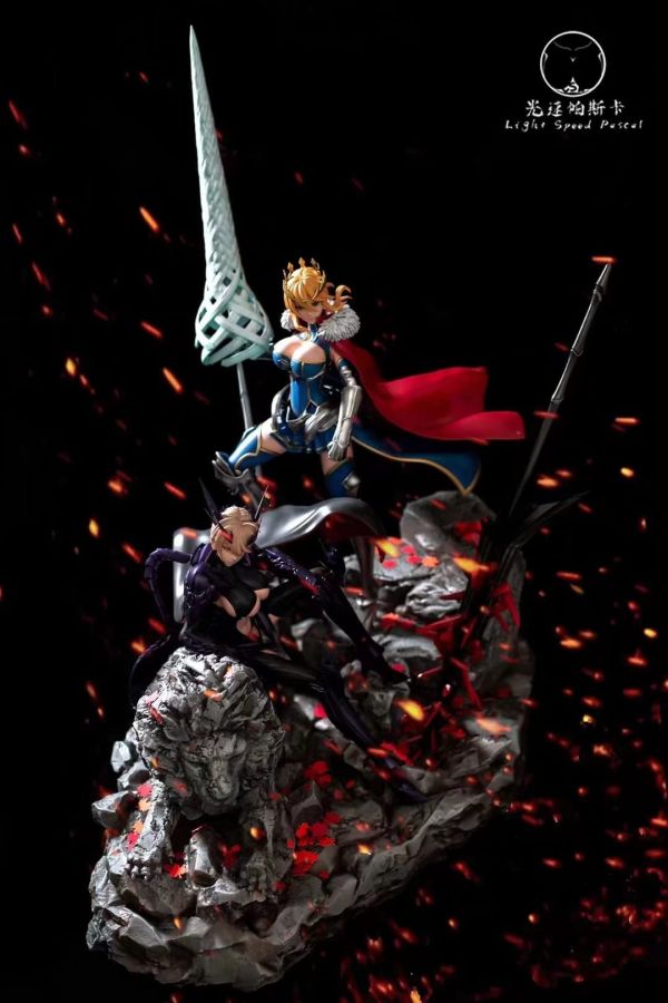 〖台灣現貨〗光速帕斯卡 南北半球 黑白槍呆 Saber 阿爾托莉雅 