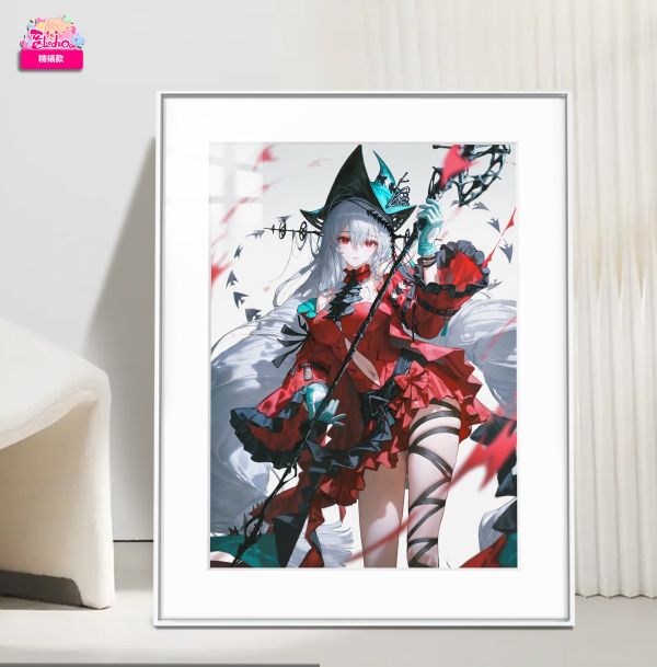 【海外代購】阿喵畫社 濁心斯卡蒂 展館級8k超清精裱畫 滑鼠墊 床頭地墊 