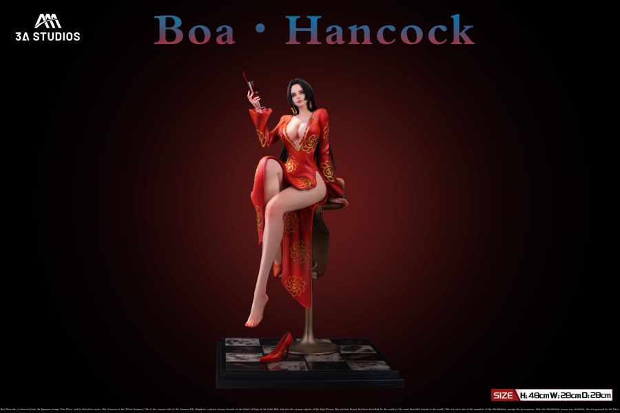【預定】3A 1/4 Boa· Hancock蛇姬 收藏雕像 