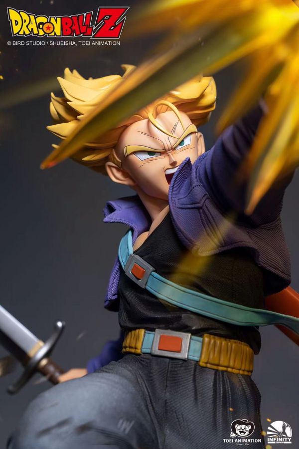 【海外代購】【56.5CM】開天 1/4《龍珠Z》未來戰士 特蘭克斯 