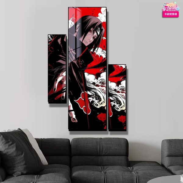 【海外代購】阿喵畫社 浮世繪 鼬神三宮卡磚牆 手​​辦牆背景牆樓道宮格 