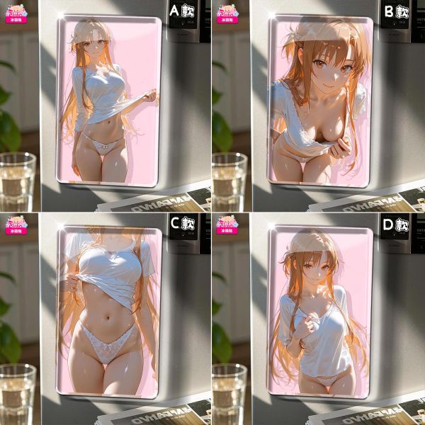 【海外代購】阿喵畫社 第六十二彈結城明日奈純享版 高透亞克力磁吸冰箱貼 