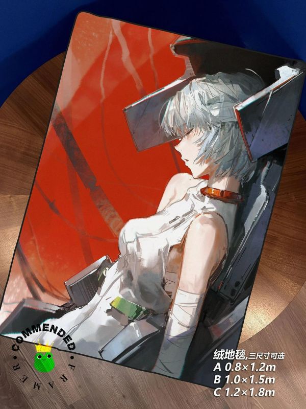 【海外代購】皇呱 《艙中沉眠綾波麗》第一適格者裝飾畫 午睡毯 地毯 