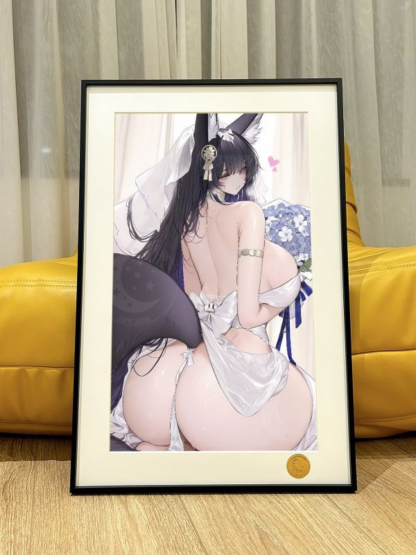 【海外代購】星空 《鮮花武藏》碧藍航線Musashi遊戲動漫裝飾畫 