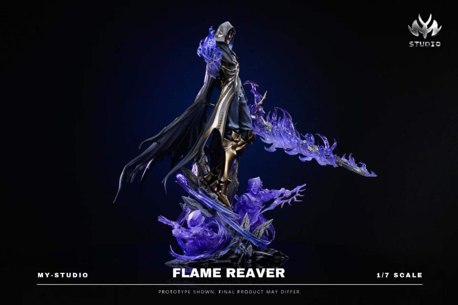 【預定】沐瑤 海外私訂雕像 黑厄 Flame Reaver 盜火行者 