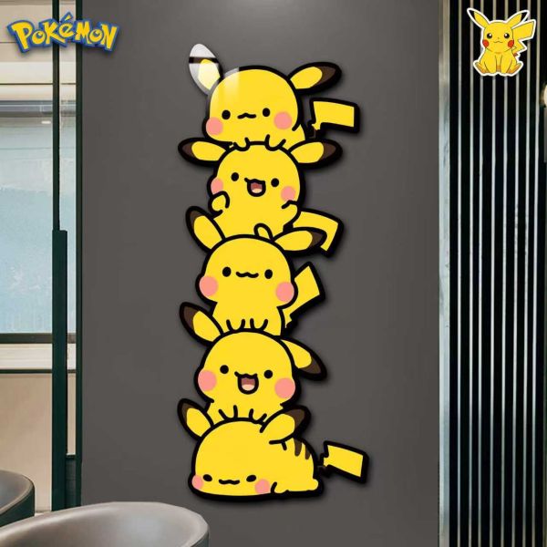 【海外代購】阿喵畫社 皮卡丘疊疊樂 寶可夢超長燈帶畫 