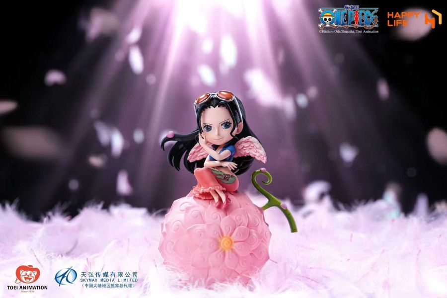 【預定】HAPPY LIFE 正版授權《航海王》惡魔果實系列羅賓聲控小夜燈 