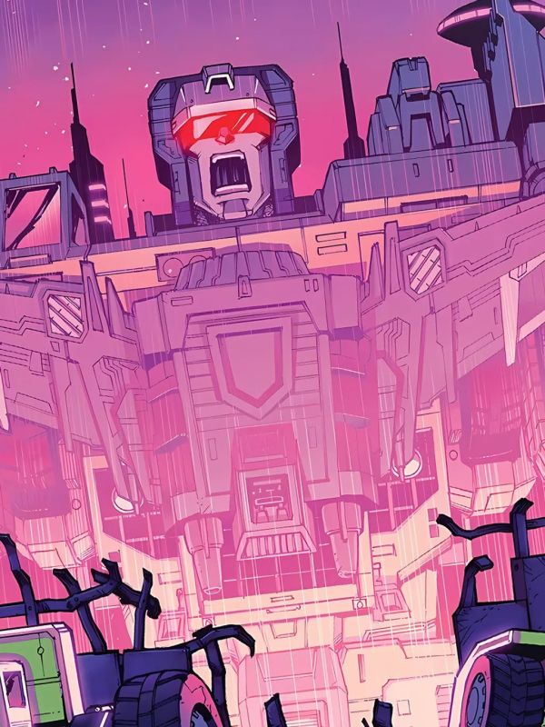 【海外代購】星空 《大力神》變形金剛Devastator裝飾畫 