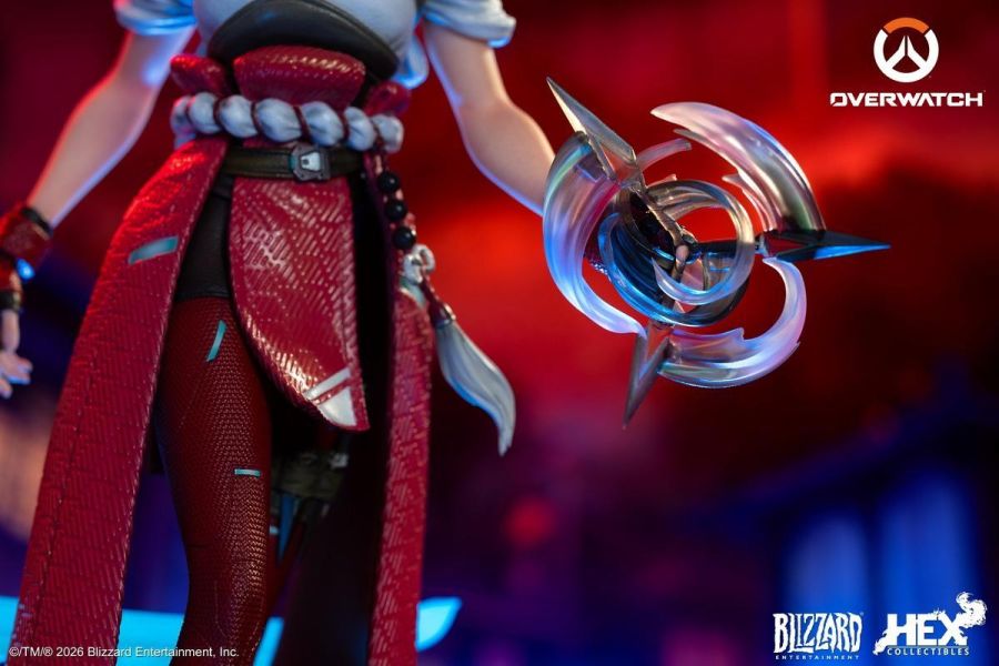 【預定】HEX 暴雪遊戲 Blizzard 1/6 霧子（Kiriko）收藏雕像－HEXOW03 鬥陣特攻（Overwatch） 
