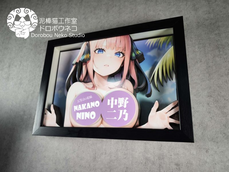 【海外代購】泥棒貓 DSOS-002 五等分的新娘 中野二乃 立體畫 