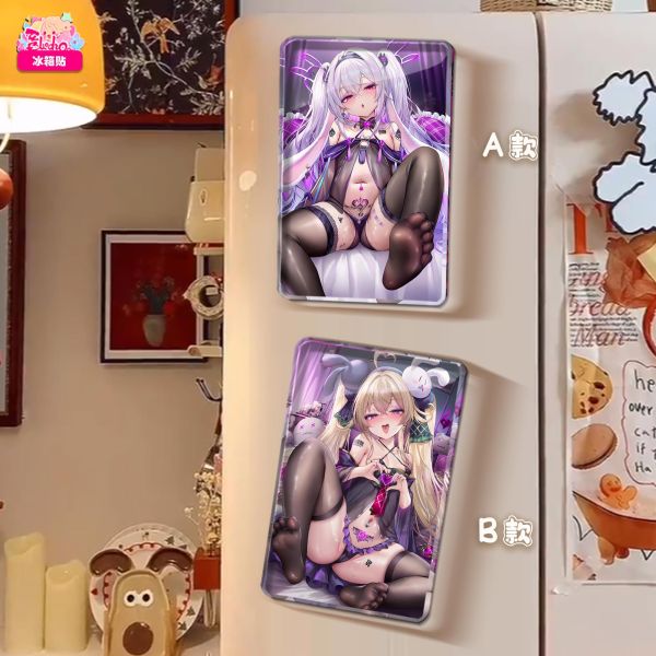 【海外代購】阿喵畫社 惡墮 拉菲與阿蒂利奧雙聯 8k雙聯高清裝飾畫 午睡毛毯 冰箱貼 