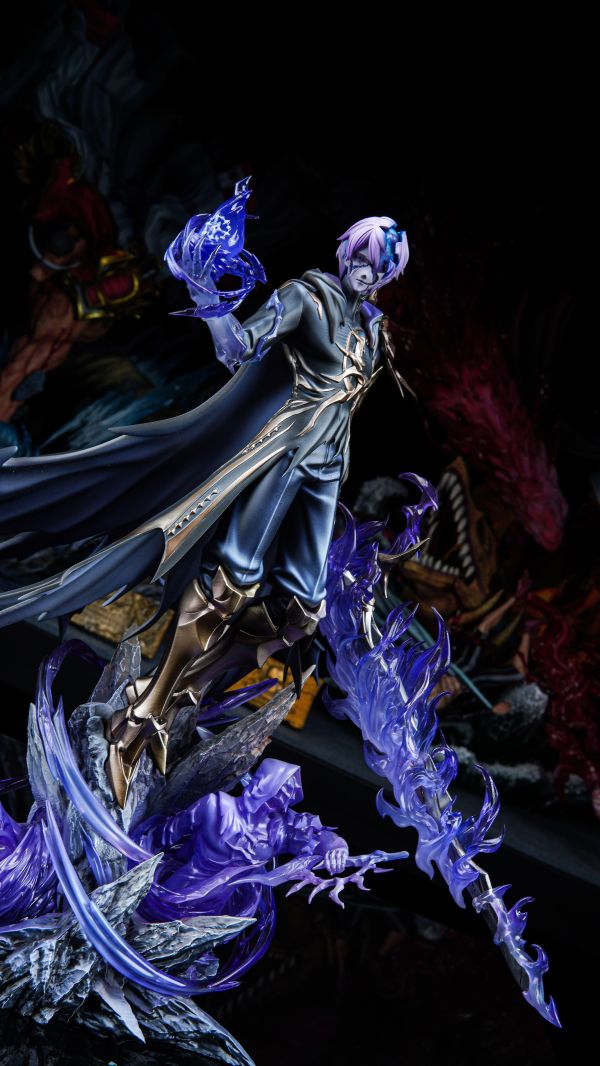 【預定】沐瑤 海外私訂雕像 黑厄 Flame Reaver 盜火行者 