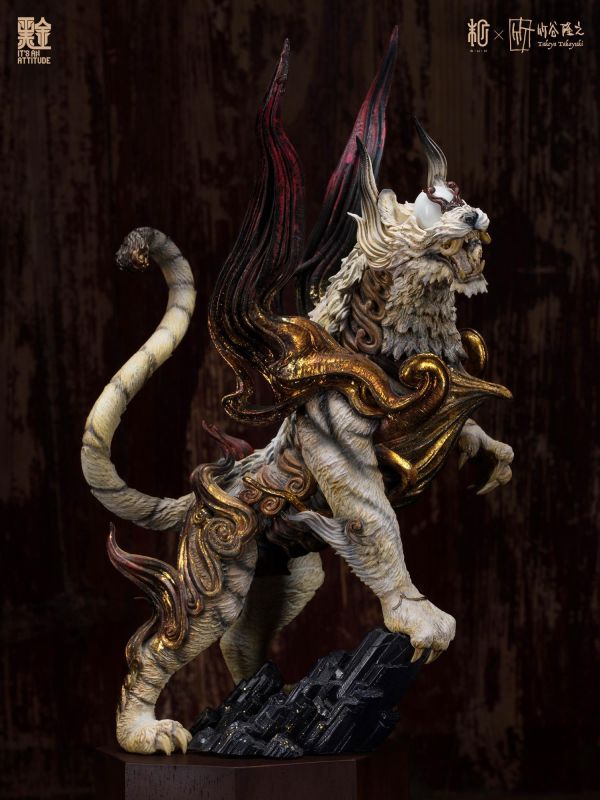 【預定】末那末匠 竹谷隆之 四神之印・白虎 黑金塗裝版 