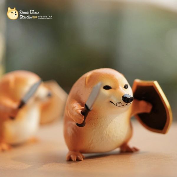 【預定】沙雕 刀盾狗蛙·柴柴系列 