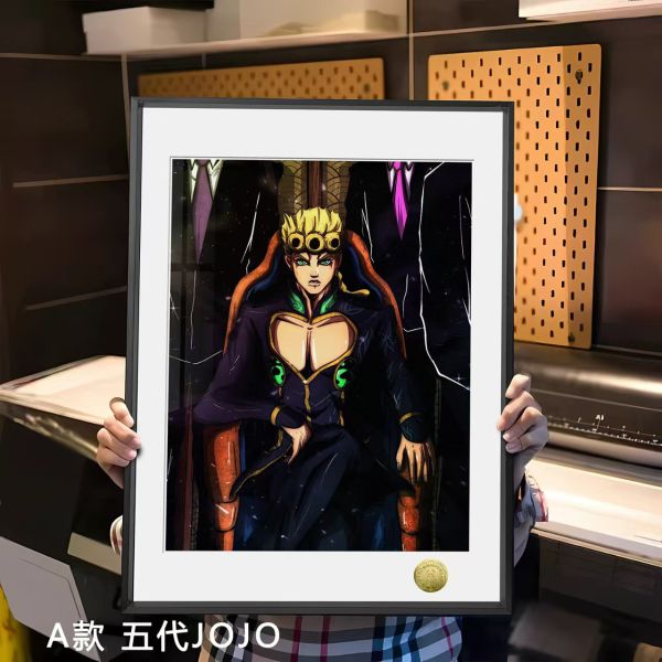 【海外代購】皇呱 《JOJO黑幫教父》JOJO的奇妙冒險黑幫喬魯諾·喬巴納布加拉提週邊裝飾畫 