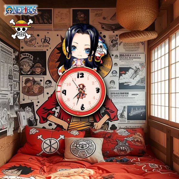 【海外代購】阿喵畫社 海賊王 女帝鐘錶 異形時鐘 